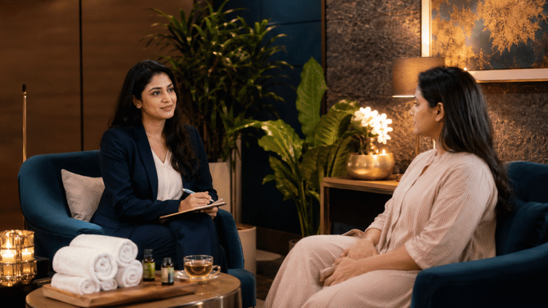Women’s wellness in Koramangala at Indriya Wellness Spa.